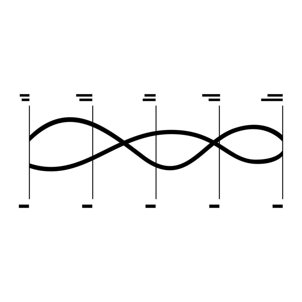 analítica icono vector colocar. análisis ilustración firmar recopilación. calendario símbolo.
