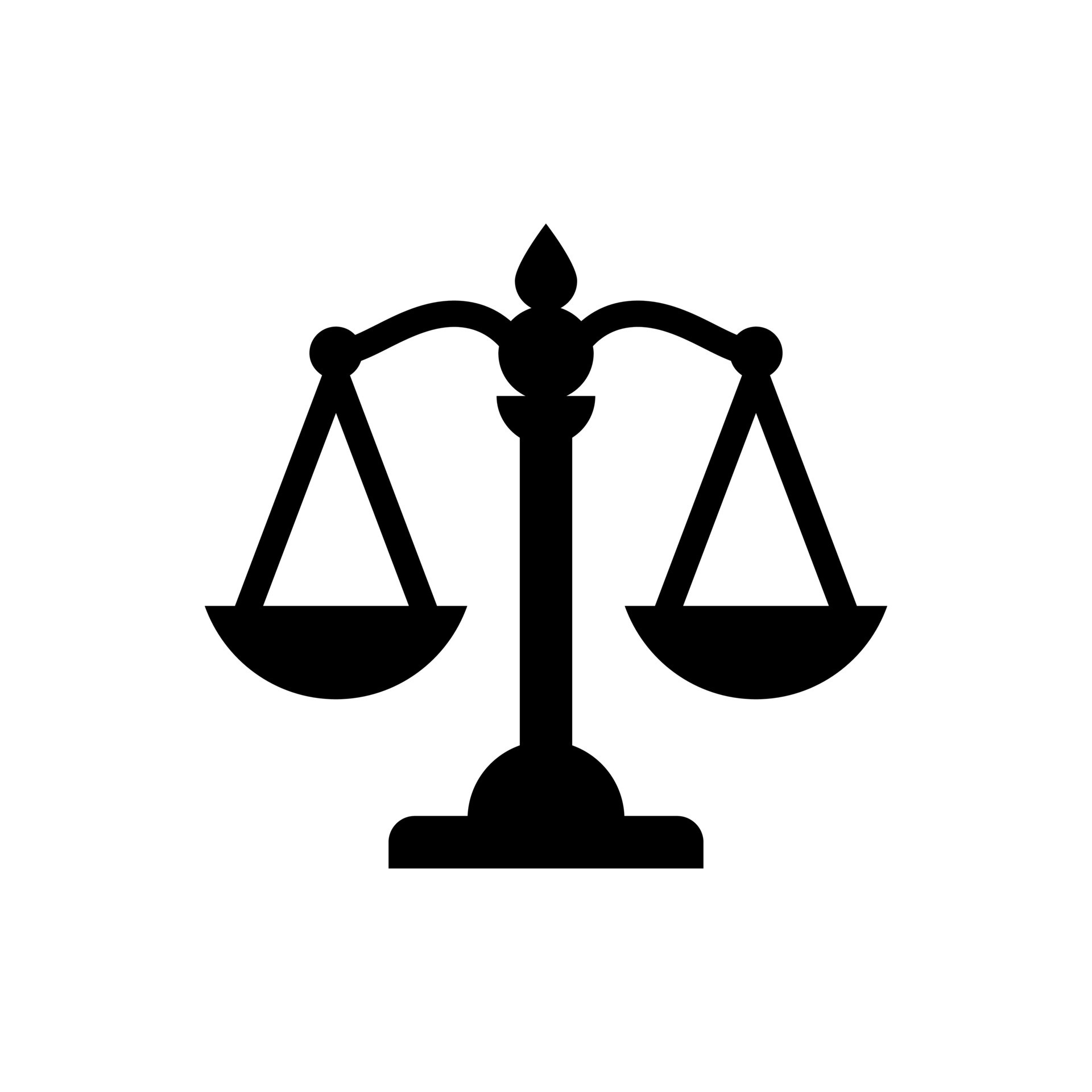 Libra icon vector. scales illustration sign. balance symbol. weigher