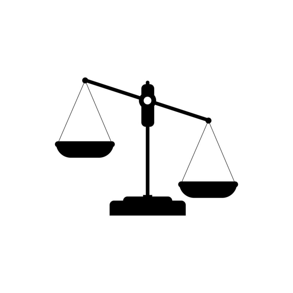 Libra icon vector. scales illustration sign. balance symbol. weigher logo. vector