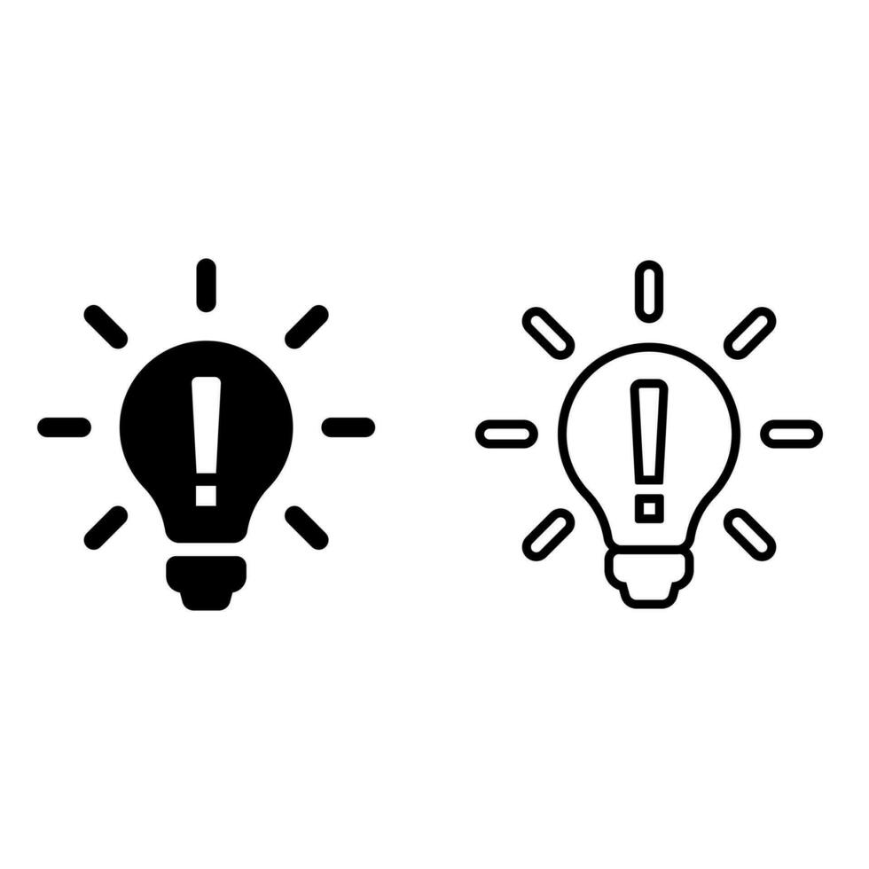 creatividad vector icono colocar. idea relacionado ilustración firmar recopilación. innovación símbolo o logo.