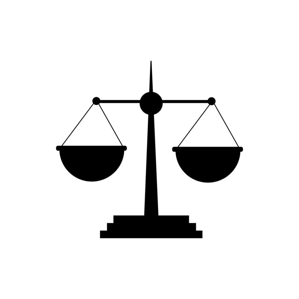 Libra icon vector. scales illustration sign. balance symbol. weigher logo. vector