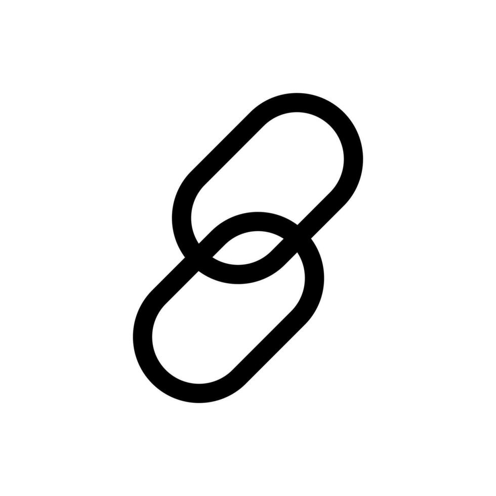 Link icon vector. web address illustration sign. website symbol or logo. vector