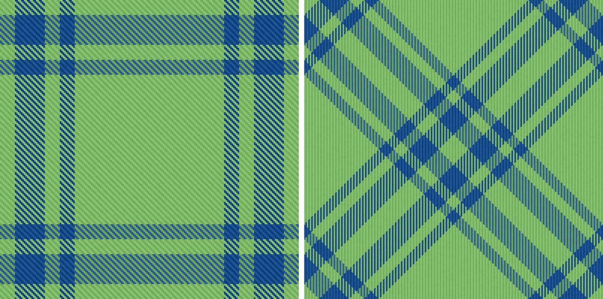 Background vector fabric. Plaid textile check. Seamless texture tartan pattern.