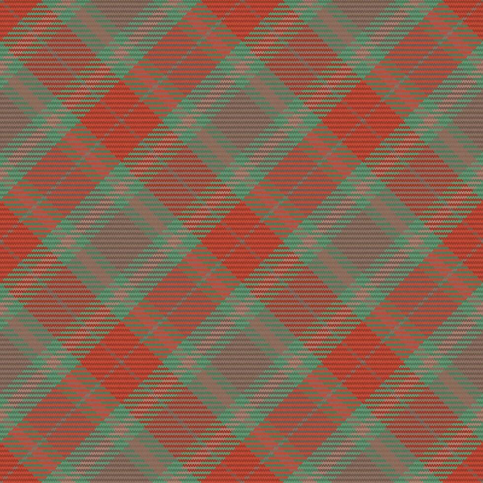Check plaid seamless fabric texture. Diagonal print. vector