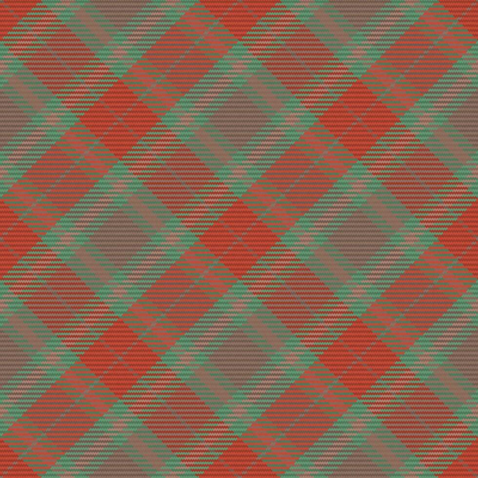 Check plaid seamless fabric texture. Diagonal print. vector