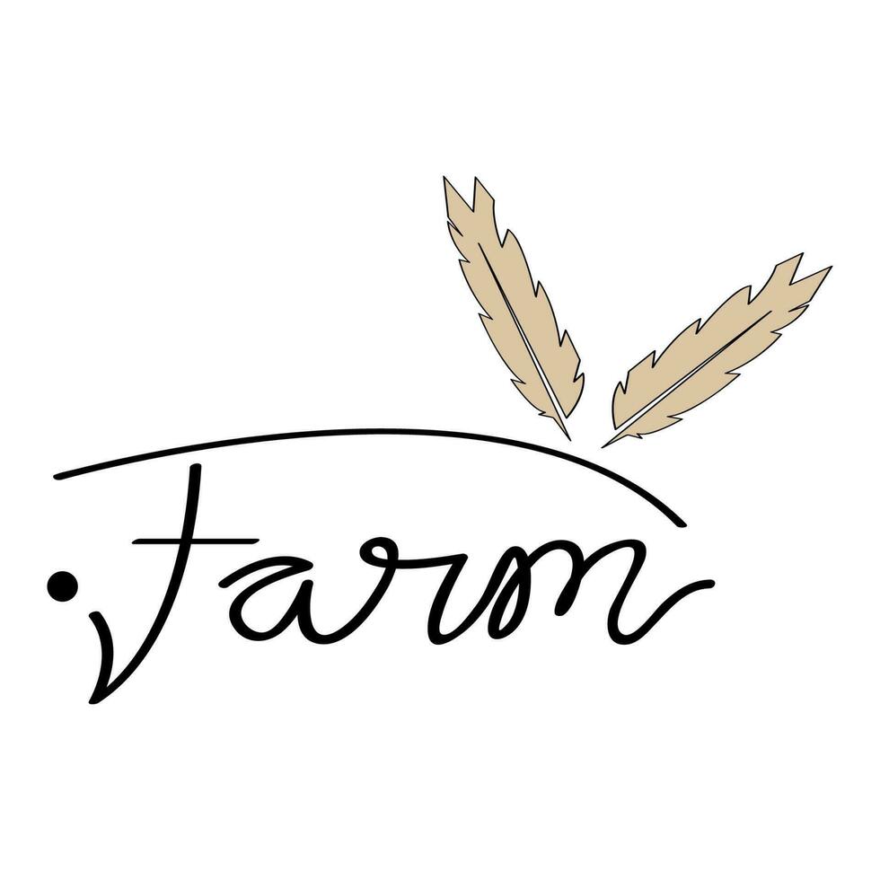 feather logo vector