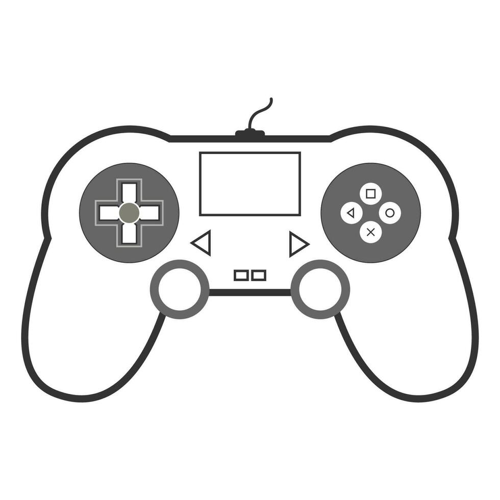 juego logo vector ilustración