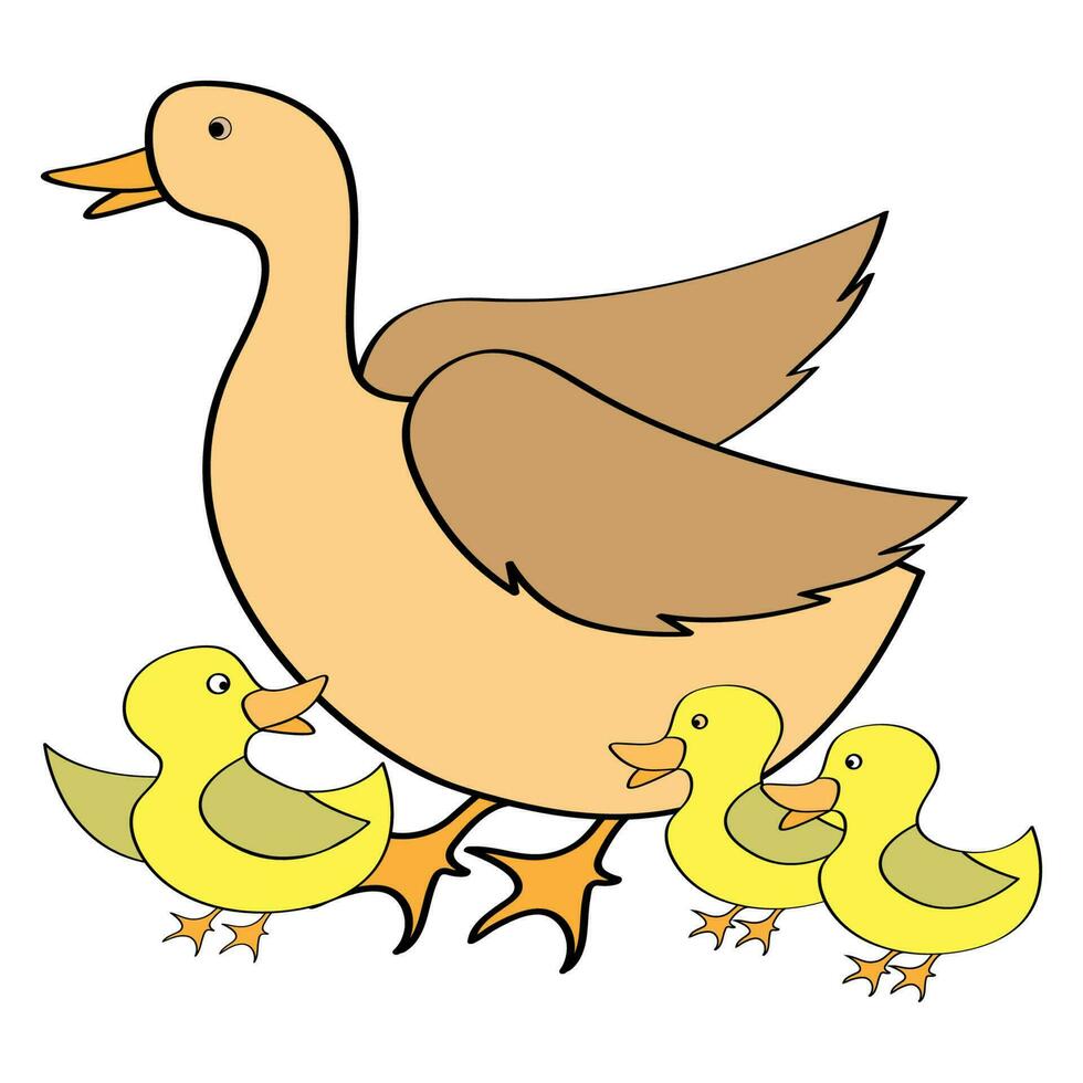 duck logo vector design