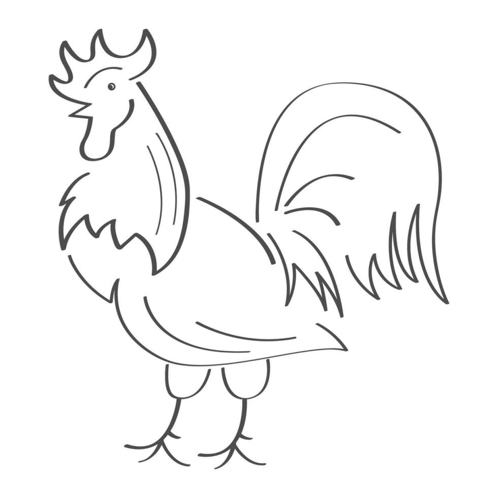 rooster logo vector illustration 23732517 Vector Art at Vecteezy