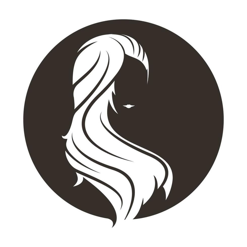 hair logo vector illustration