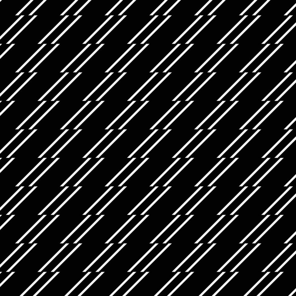 abstract creative seamless line geometric pattern with black bg. vector