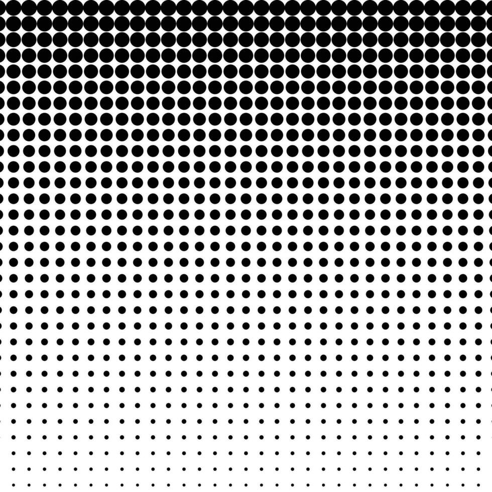 abstract black dot halftone pattern illustration. vector