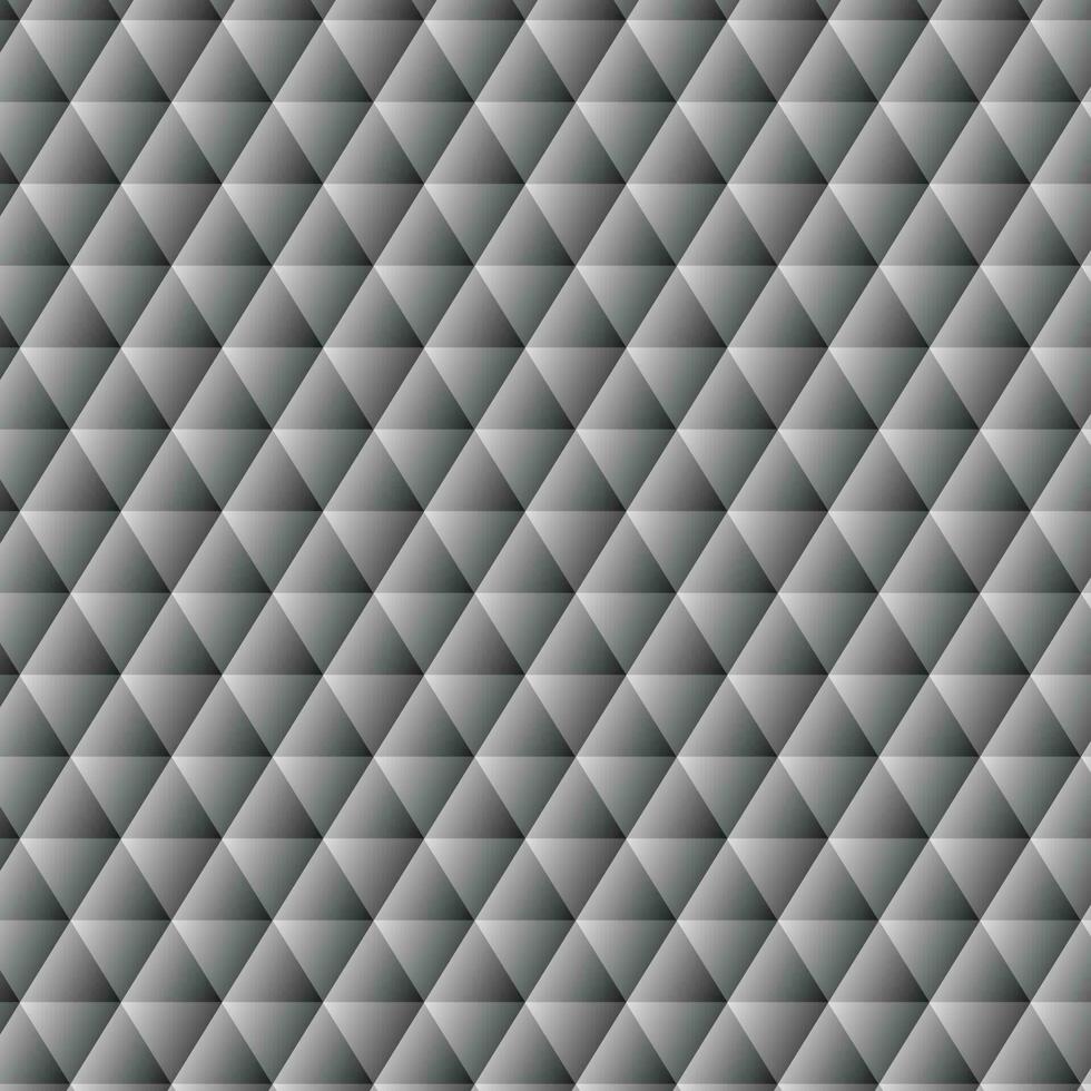 abstract black white gradient rhombus pattern art. vector