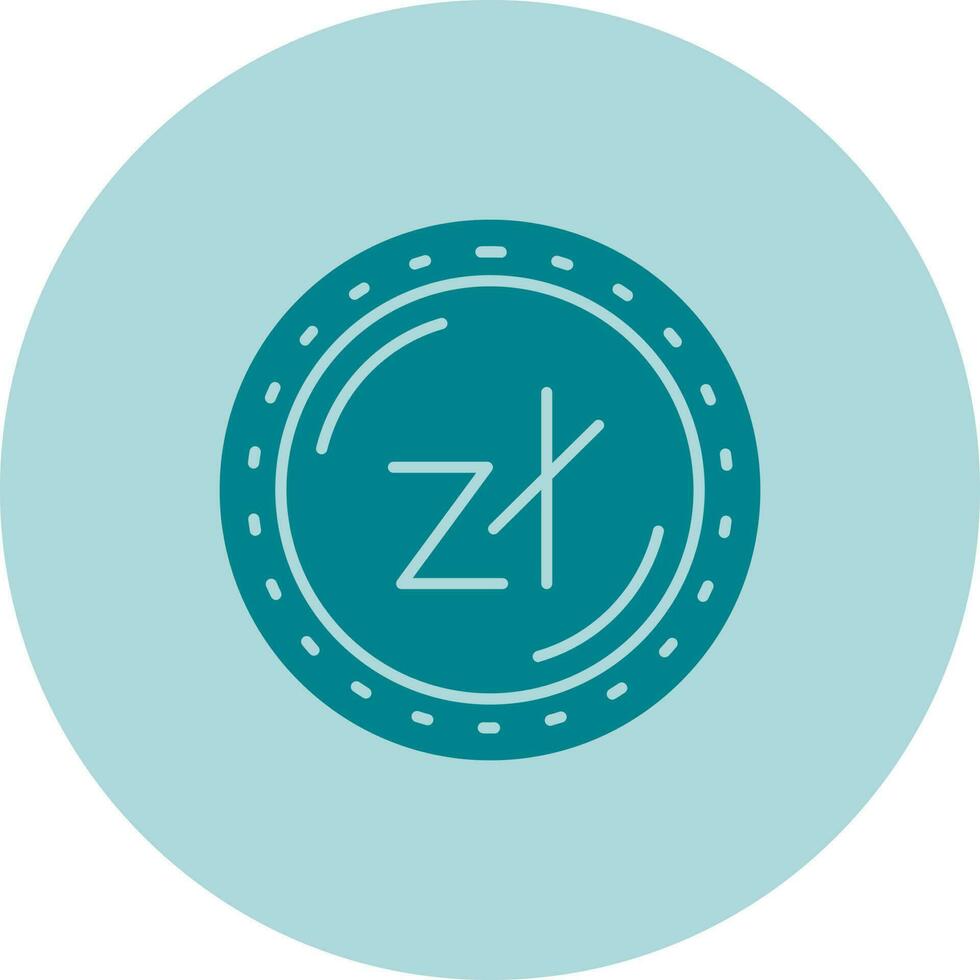 icono de vector de moneda zaloty