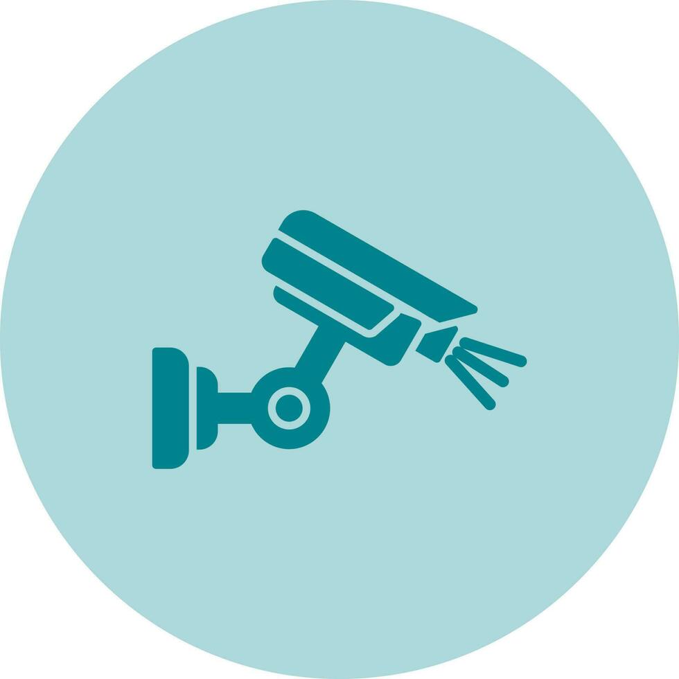 icono de vector de cámara de seguridad