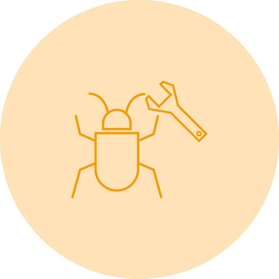 Bug Fixing Vector Icon