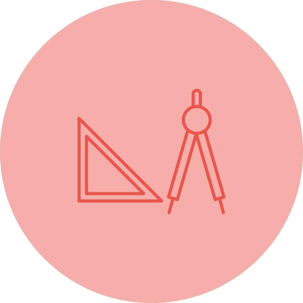 Geometry Tools Vector Icon