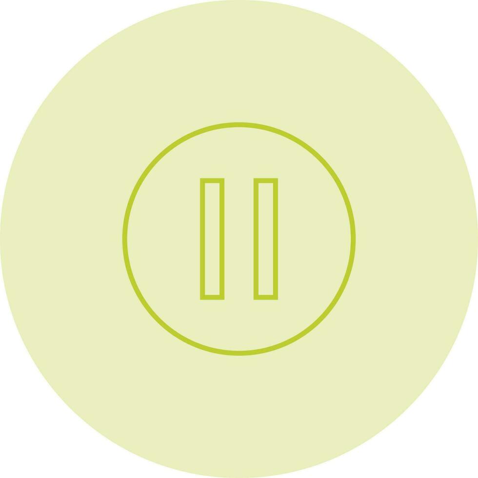 Pause Vector Icon