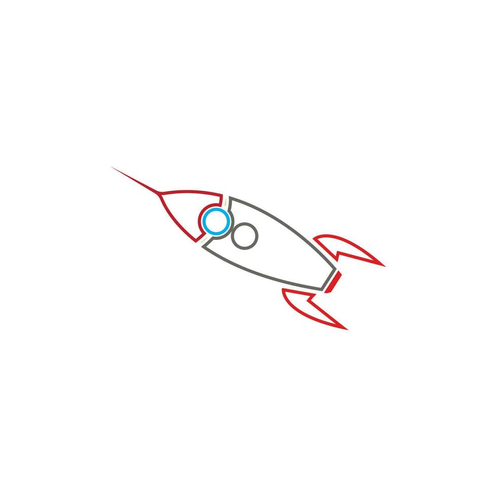 cohete logo diseño valores vector, cohete logo diseño ilustración vector