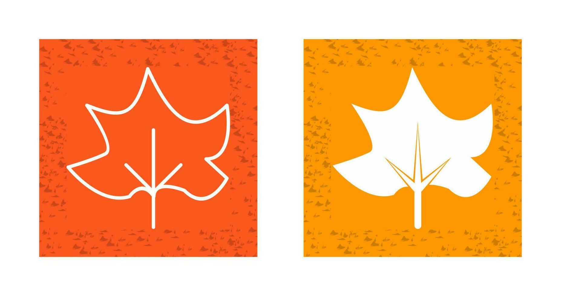 Autumn Leaf Vector Icon