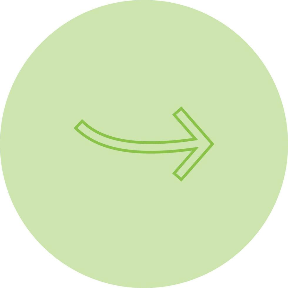 Arrow Pointing Right Vector Icon