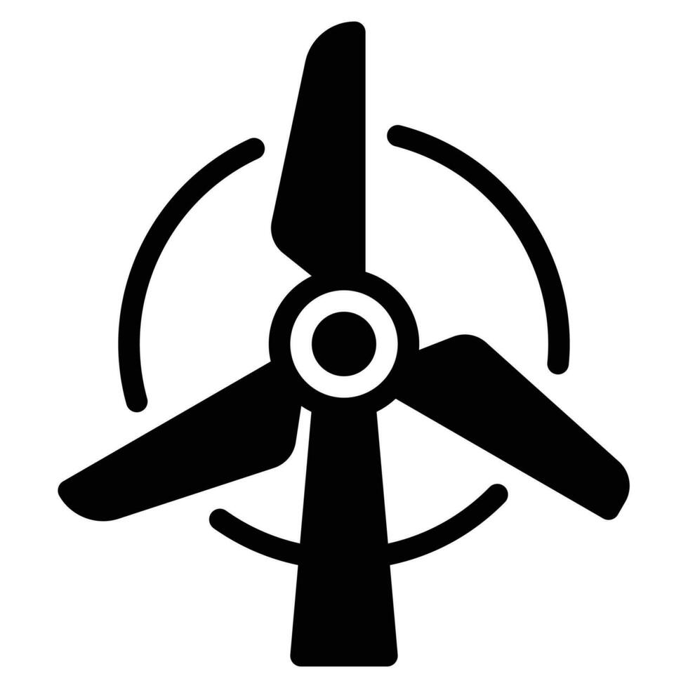 turbina icono firmar símbolo gráfico vector ilustración