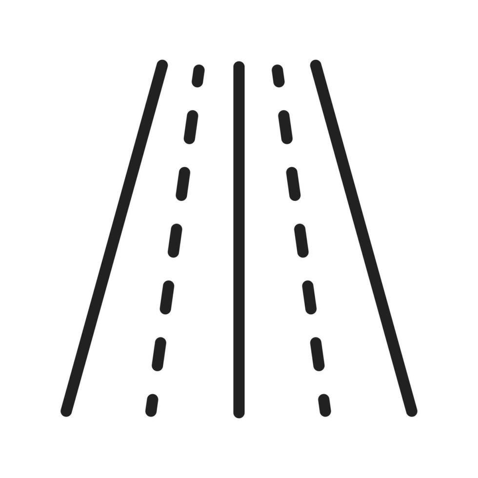 Highway icon vector image. Suitable for mobile apps, web apps and print media.