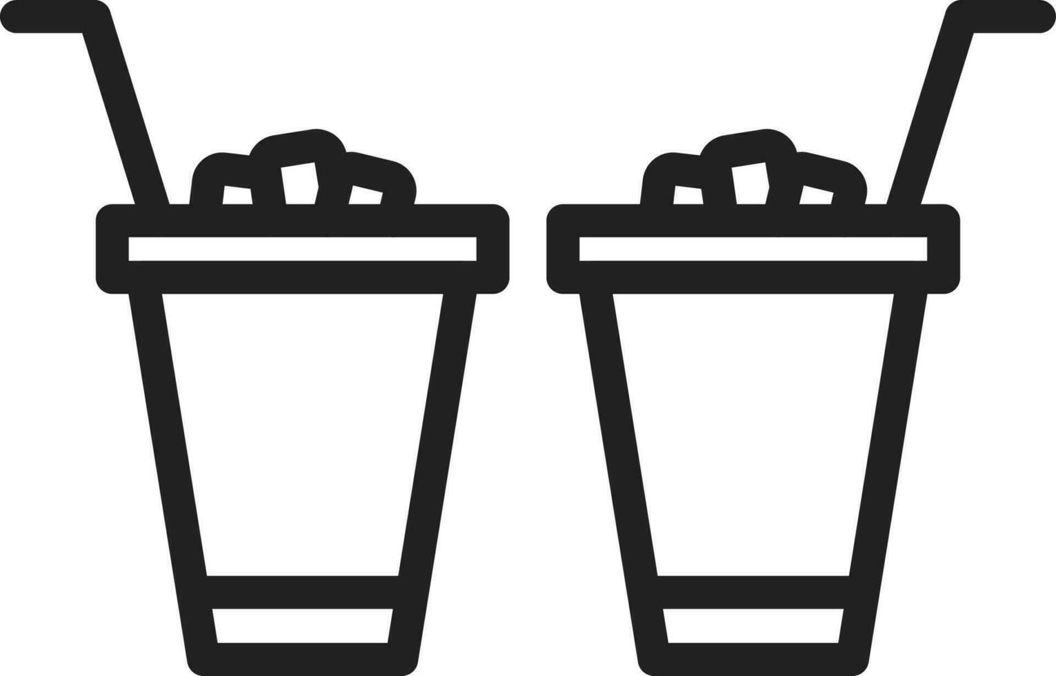 Drinks icon vector image. Suitable for mobile apps, web apps and print media.