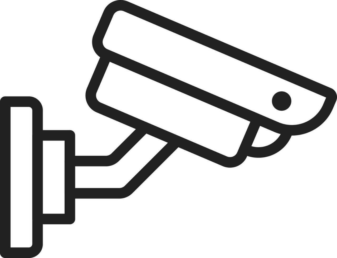 Security Camera icon vector image. Suitable for mobile apps, web apps and print media.