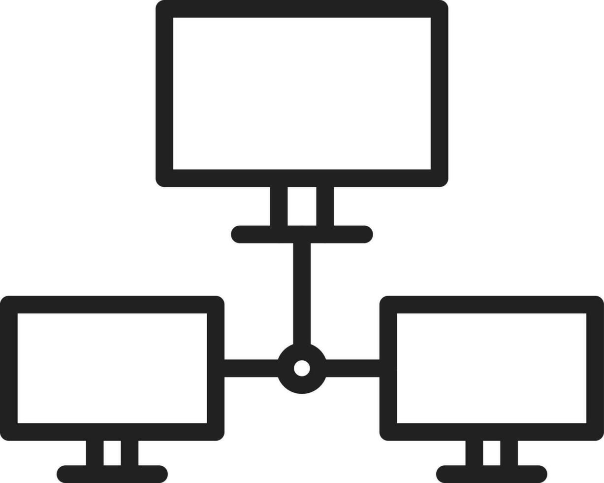 Systems Network icon vector image. Suitable for mobile apps, web apps and print media.