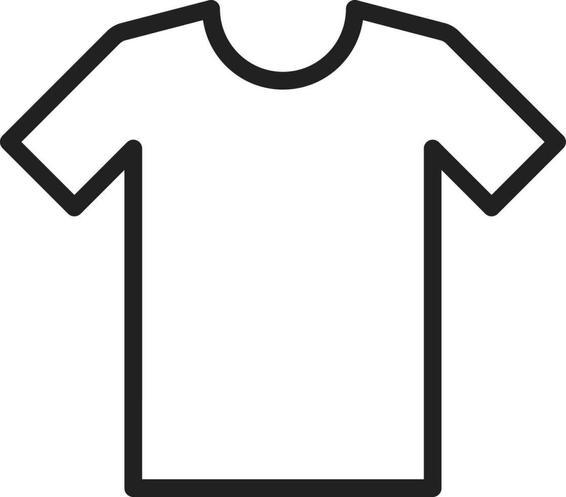 t camisa icono vector imagen. adecuado para móvil aplicaciones, web aplicaciones y impresión medios de comunicación.