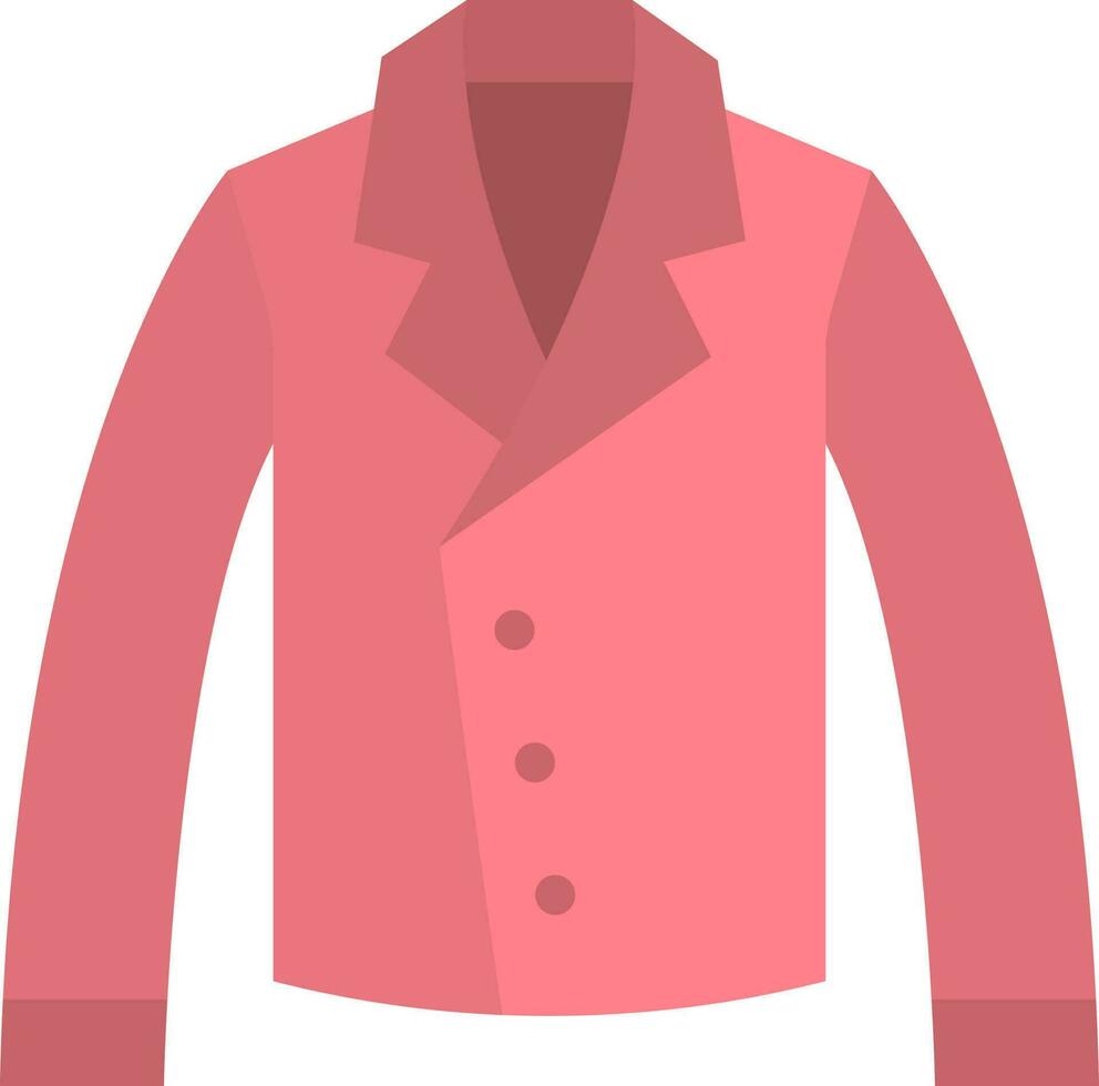 Jacket icon vector image. Suitable for mobile apps, web apps and print media.