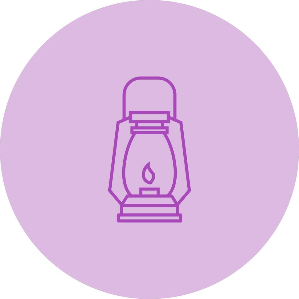 Gas Lamp Vector Icon