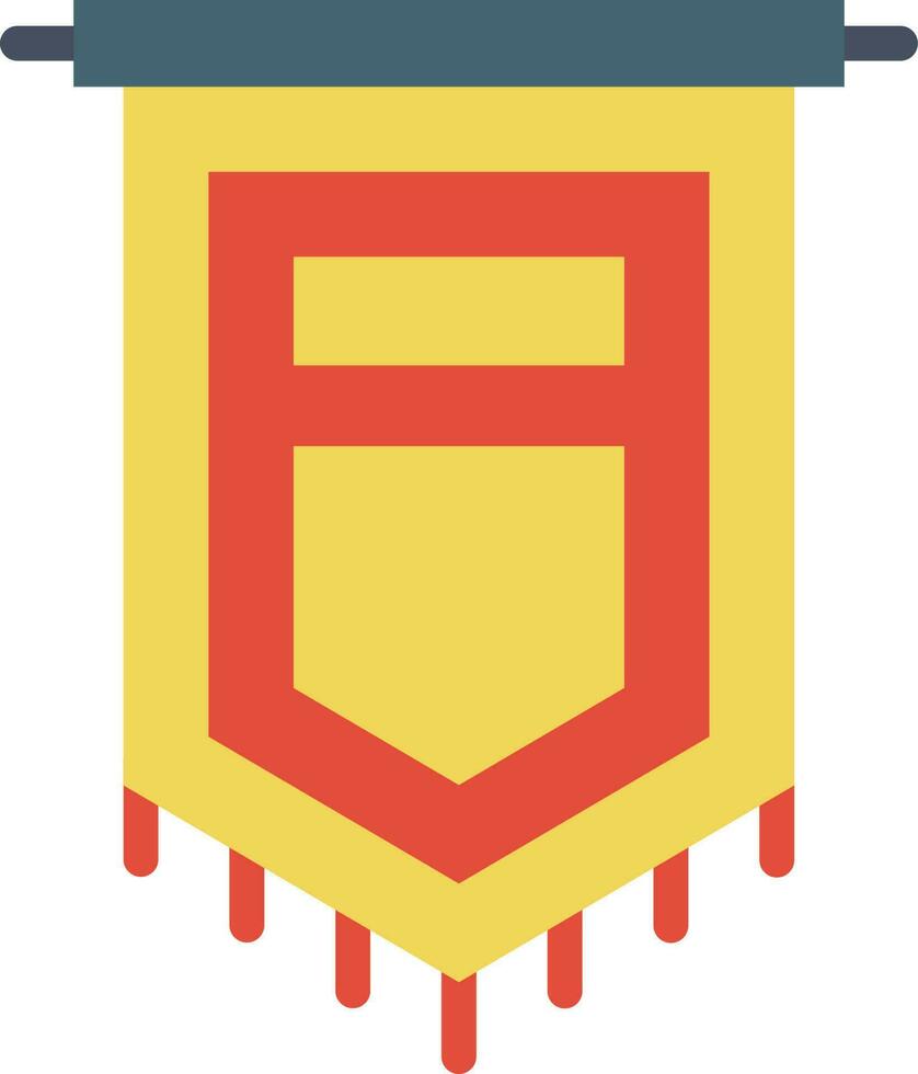 Banner icon vector image. Suitable for mobile apps, web apps and print media.