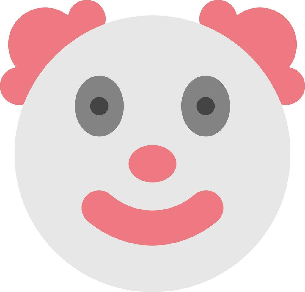 Clown Face icon vector image. Suitable for mobile apps, web apps and print media.