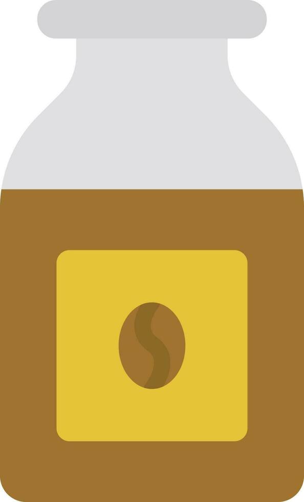 Coffee bottle icon vector image. Suitable for mobile apps, web apps and print media.
