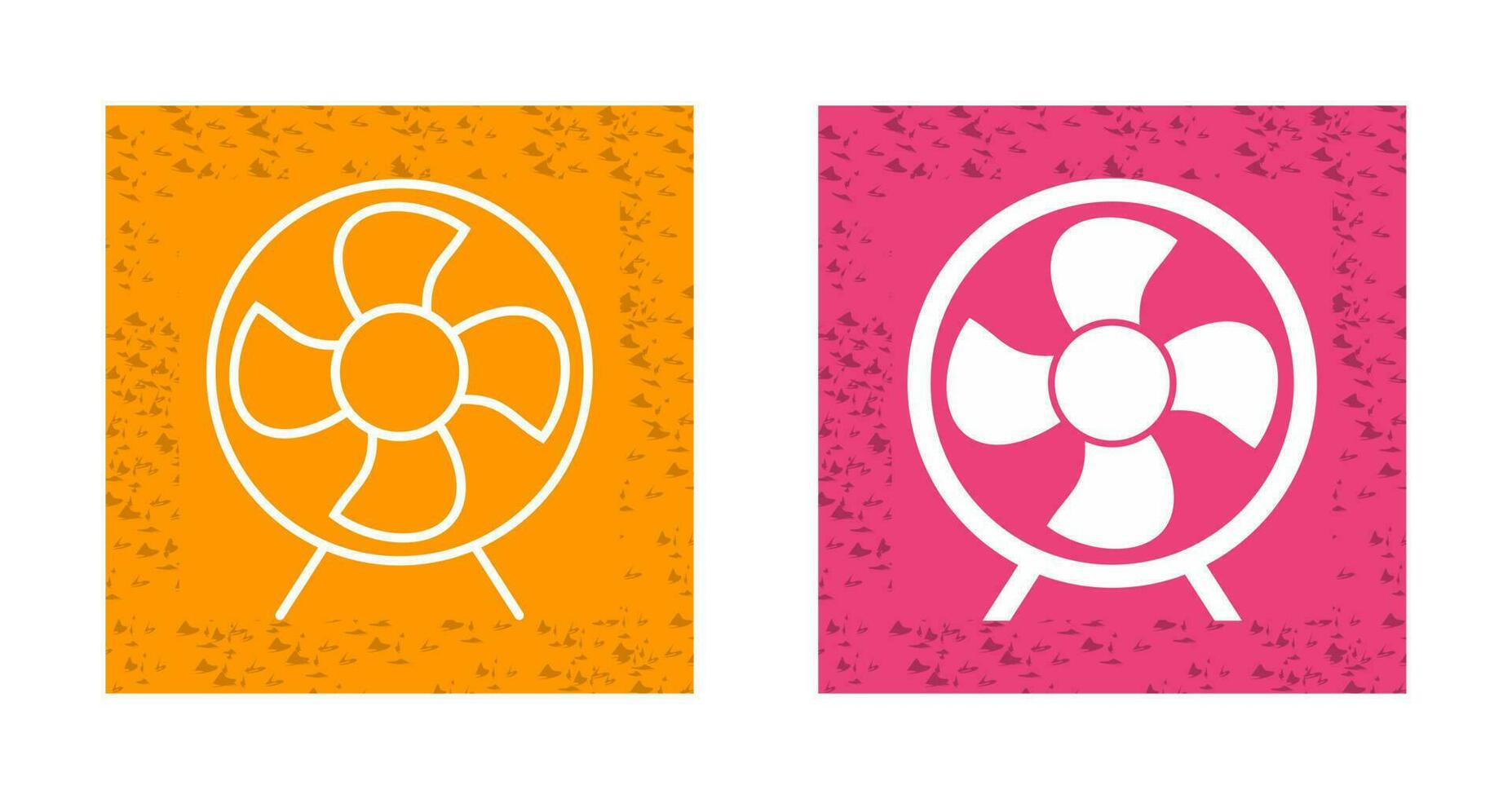 Electric Fan Vector Icon