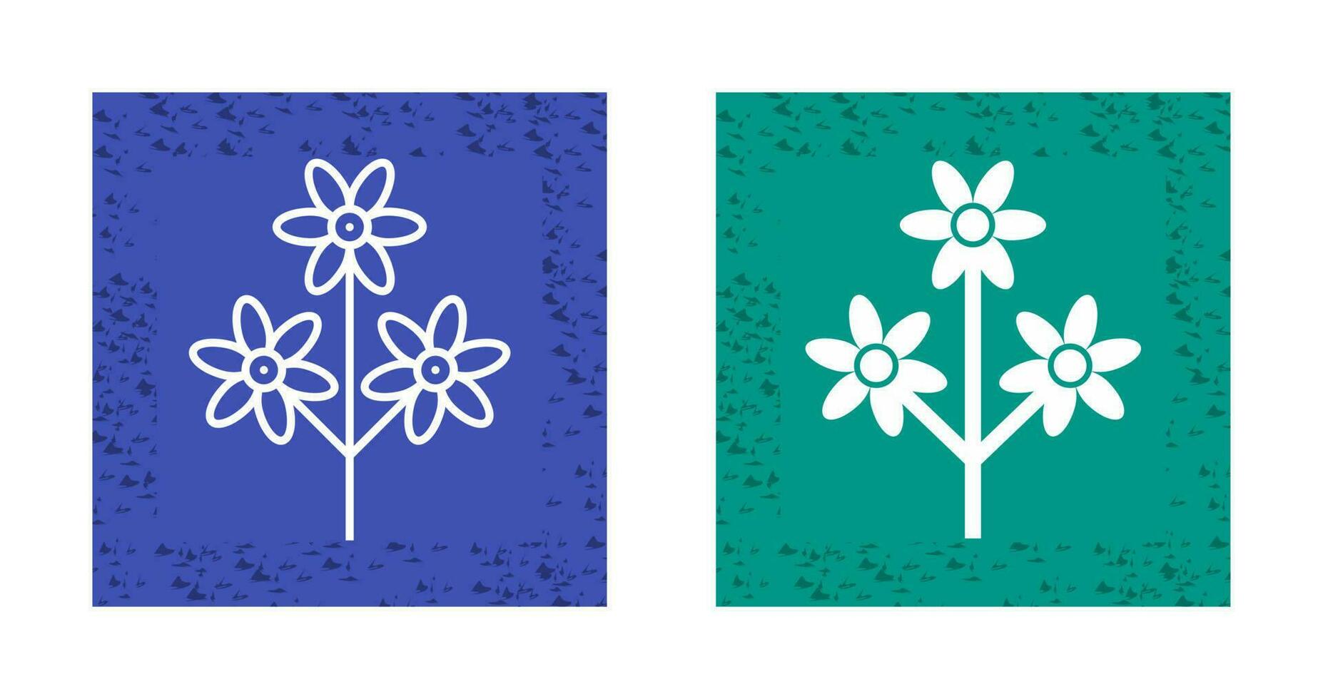 Flower Branch Vector Icon