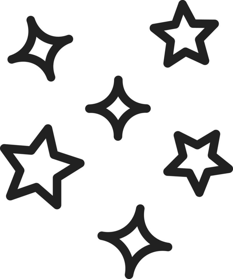 Stars icon vector image. Suitable for mobile apps, web apps and print media.