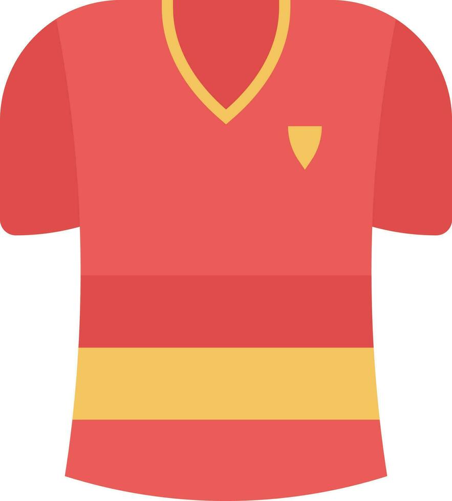 Football Shirt icon vector image. Suitable for mobile apps, web apps and print media.