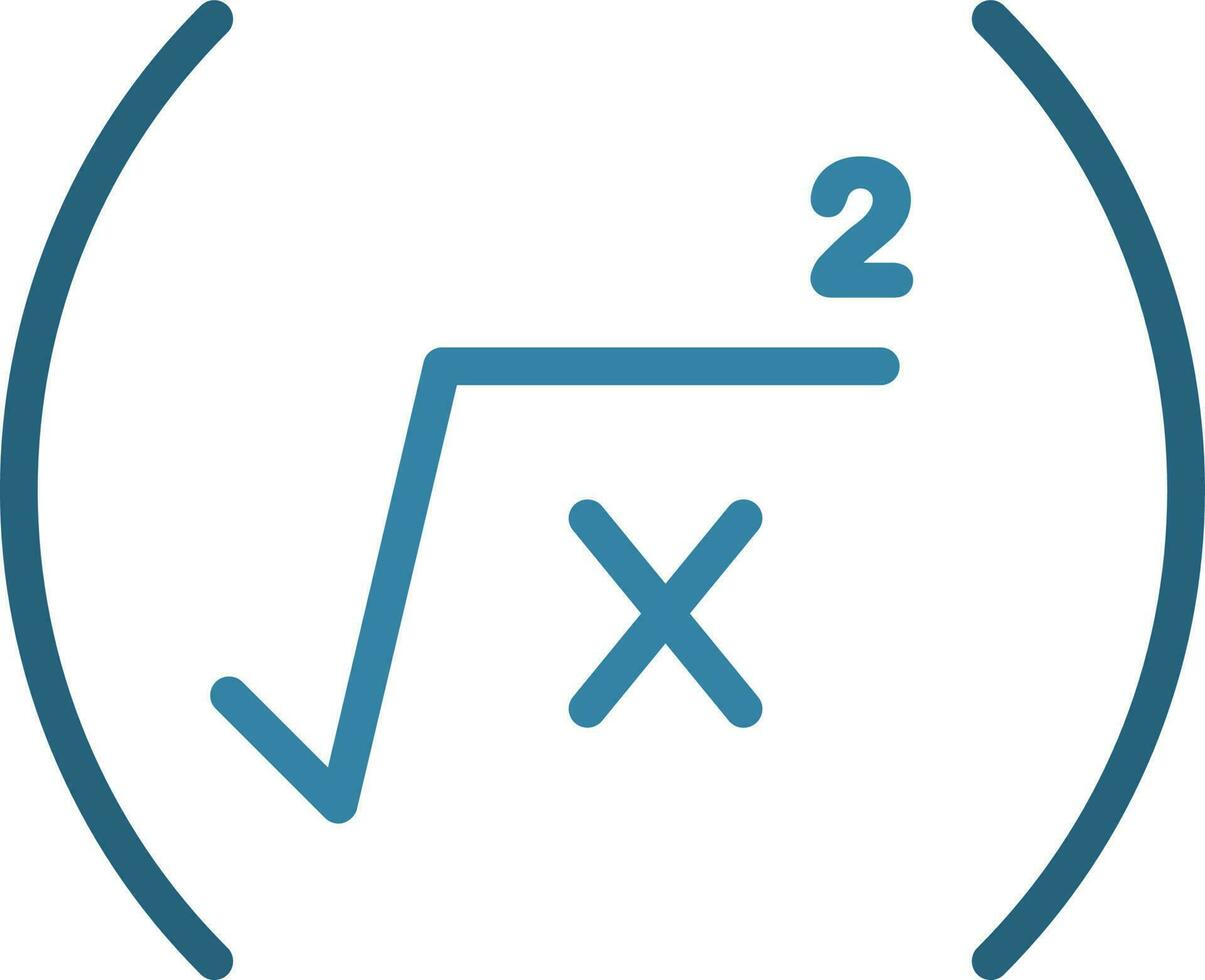 Formula icon vector image. Suitable for mobile apps, web apps and print media.
