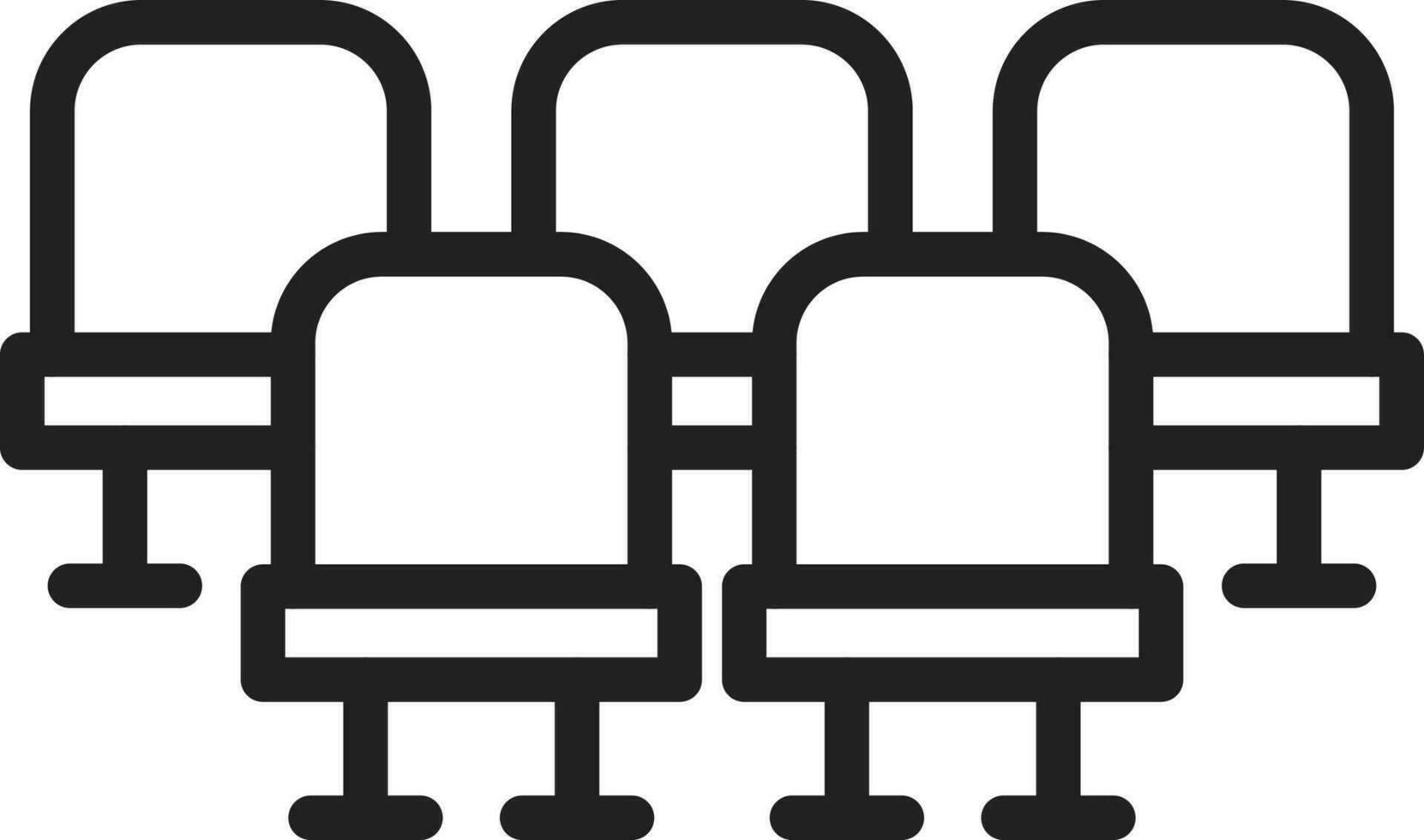 Seats icon vector image. Suitable for mobile apps, web apps and print media.