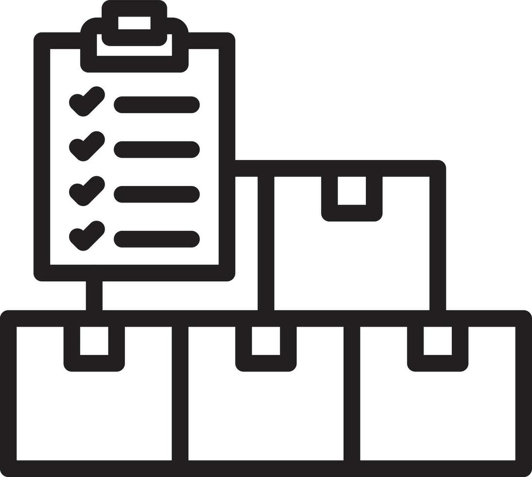 Inventory Management icon vector image. Suitable for mobile apps, web apps and print media.