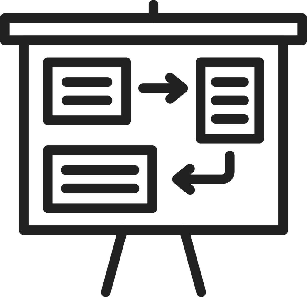 Development Plan icon vector image. Suitable for mobile apps, web apps and print media.