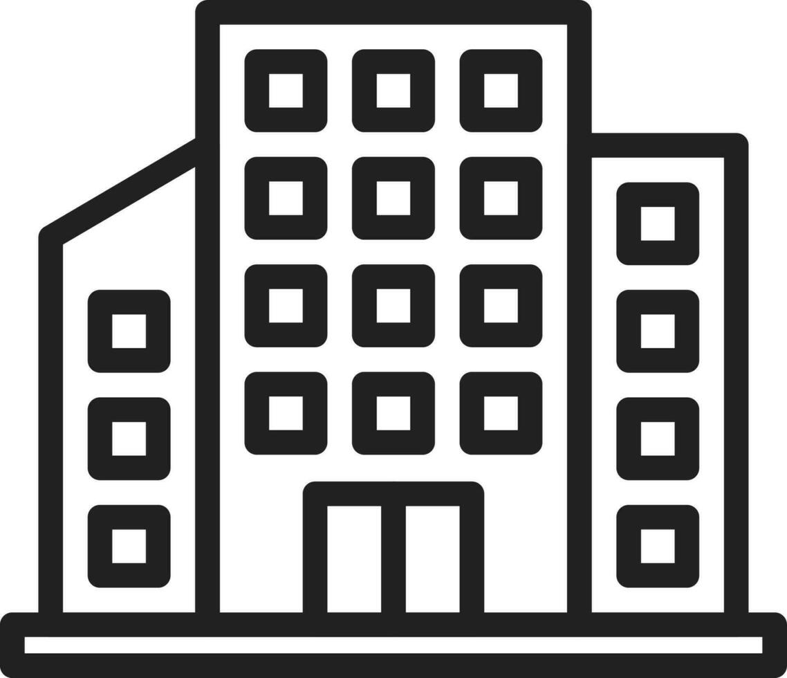 Enterprise icon vector image. Suitable for mobile apps, web apps and print media.