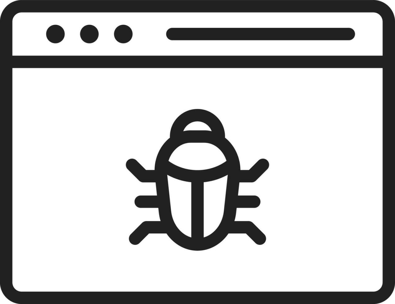 Bug Fixing icon vector image. Suitable for mobile apps, web apps and print media.