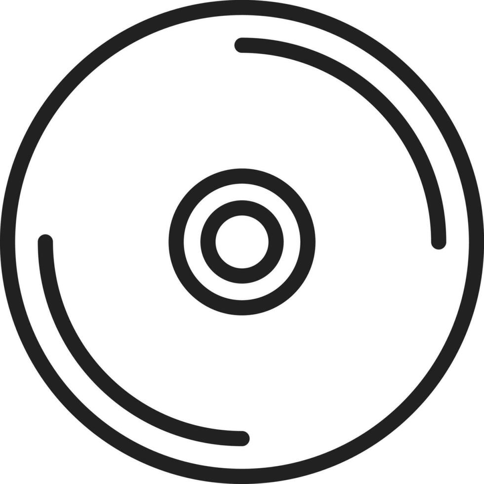 CD icon vector image. Suitable for mobile apps, web apps and print media.