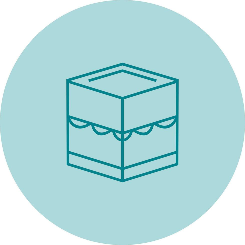Khana Kaba Vector Icon