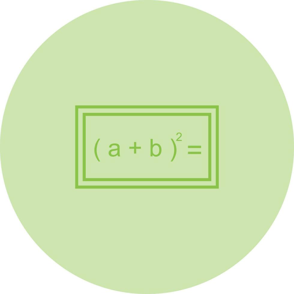 Formula Vector Icon