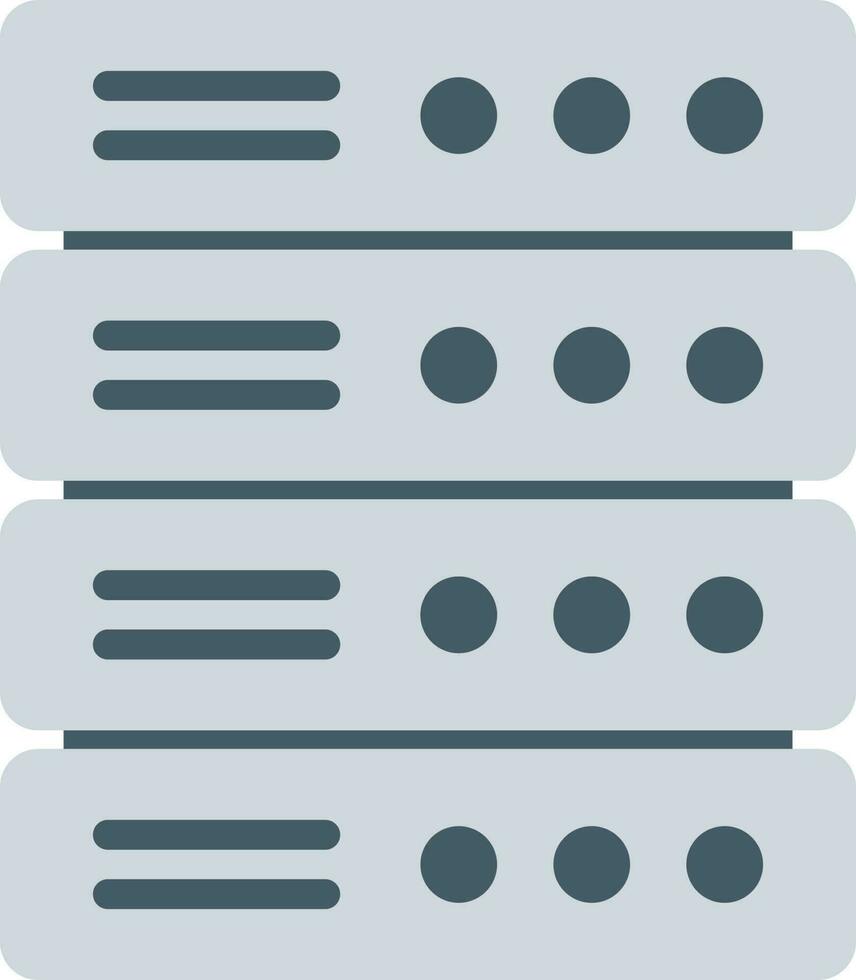 Server icon vector image. Suitable for mobile apps, web apps and print media.